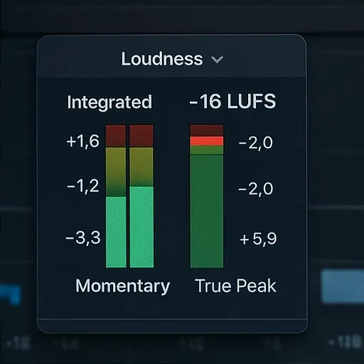 LUFS-Normalisierung erklärt: So bleiben Podcasts bei –16 LUFS konsistent